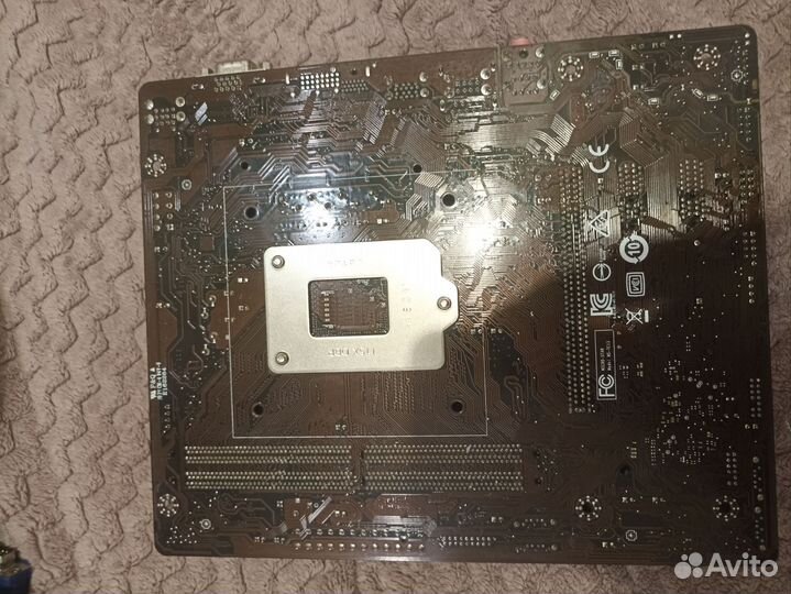 Материнская плата MSI h310m