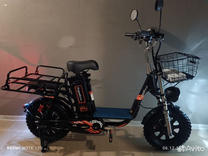 Электровелосипед kugoo kirin v 3 pro монст