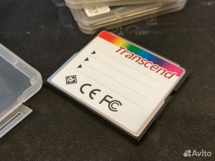 Transcend CF 32 gb 400x + коробка