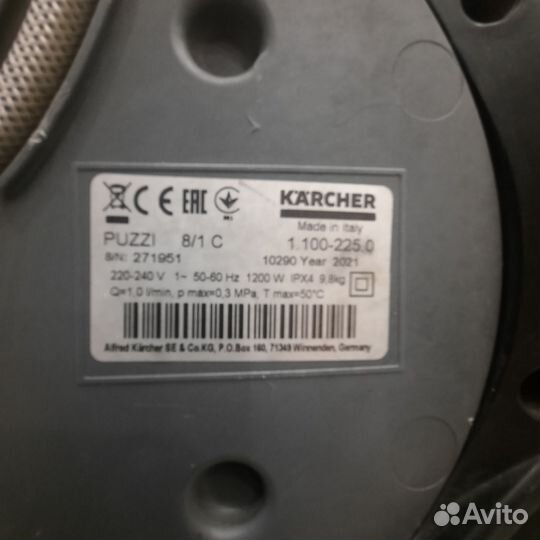 Моющий пылесос karcher puzzi 8 1