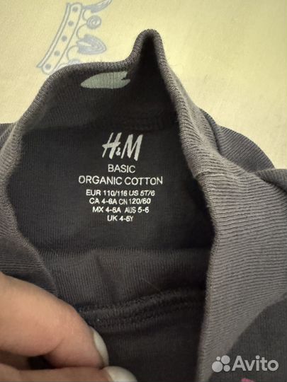 Водолазки hm 4-6 лет