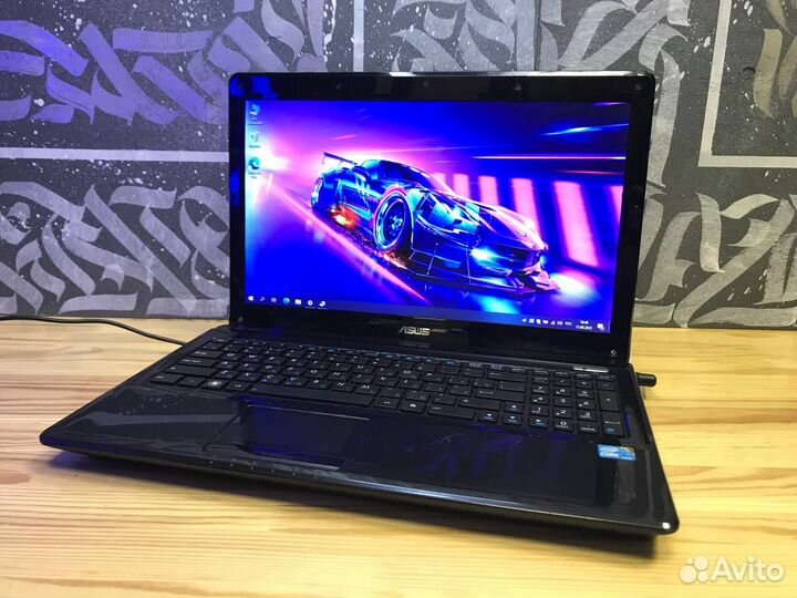 Производительный ноутбук Asus Core-i5/SSD/6Gb