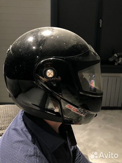 Мото шлем модуляр lazer