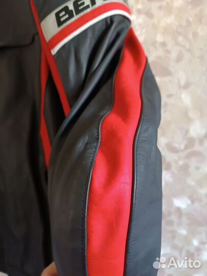 Мотокуртка Bering XL кожаная