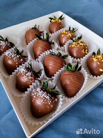 Клубника в шоколаде