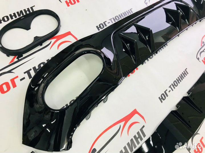 Диффузор Mercedes A-Class w177 А45 AMG (Хэтчбэк)