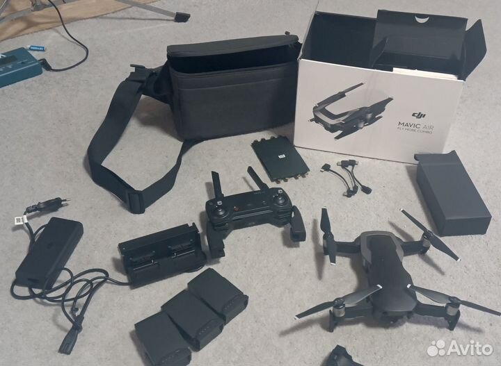 Квадрокоптер dji mavic air fly more combo