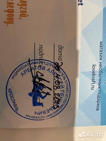Сертификат на полёт в аэродинамической трубе