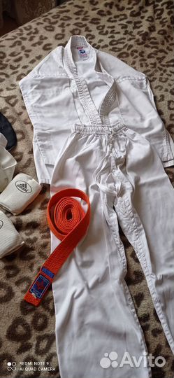 Кимоно, шлем, защита