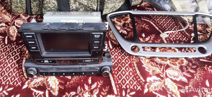 Магнитола штатная на Солярис 2017 года