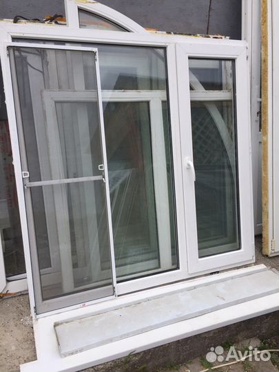 Окна пластиковые пвх б/у