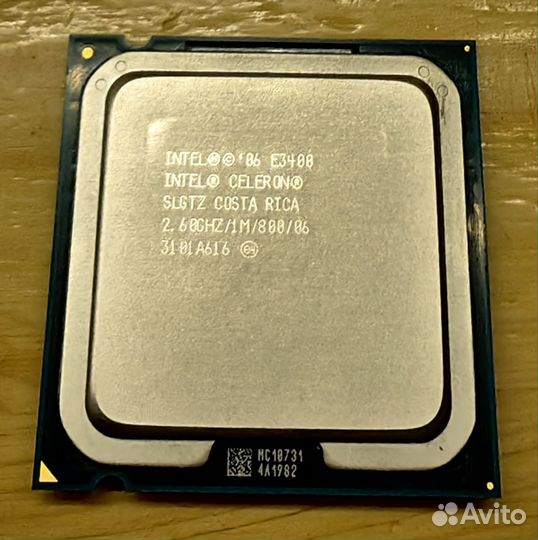 Процессор Intel Celeron E3400 (socket 775)