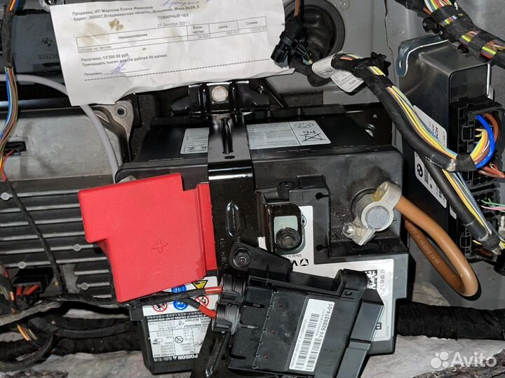 Дополнительный аккумулятор BMW X5 F15 F85