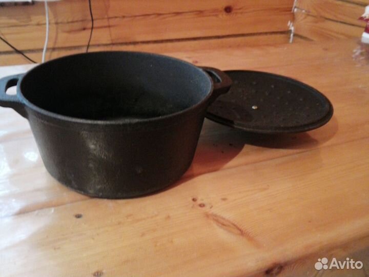 Казан чугунный