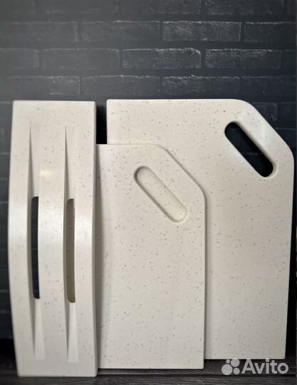 Набор разделочных досок из искусственного камня