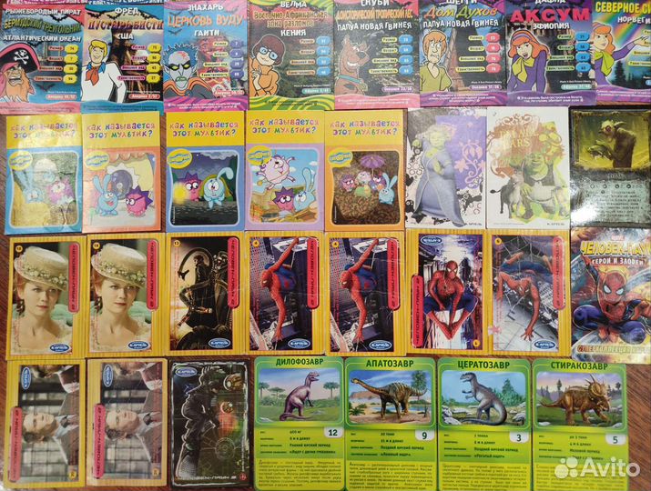 Вкладыши, наклейки, магниты, татуировки, жетоны