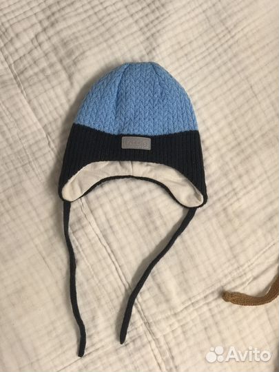 Шапочка для новорожденного весна