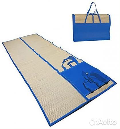 Циновка фольгированная пляжная 170х60см