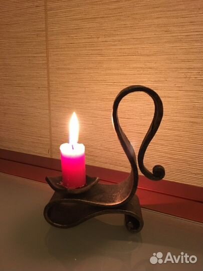 Подсвечники кованые