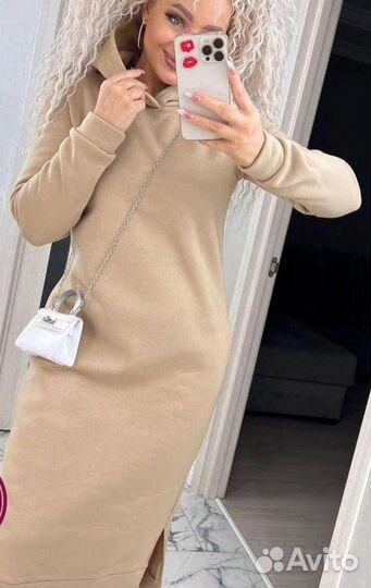 Платье свитер