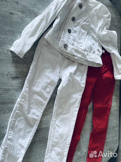 Вещи пакетом на девочку 110-122