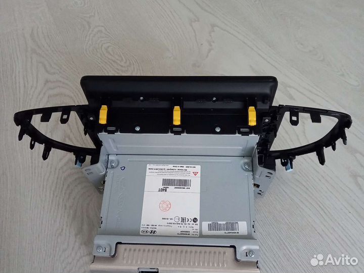 Штатная магнитола на hyundai solaris 2021