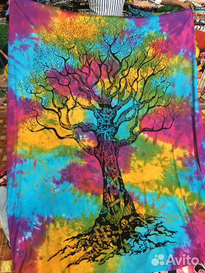 Текстильная мандала из Индии