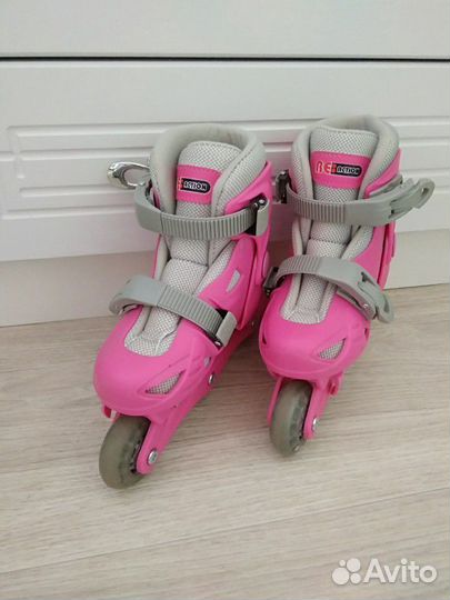 Роликовые коньки, размер 28-31, раздвижные
