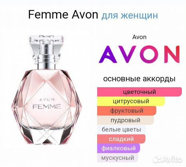 Avon Парфюмированные дезодоранты Femme