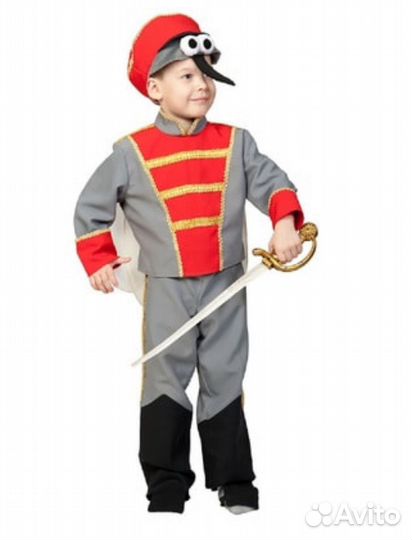 Костюм комарик-гусарик 116-122