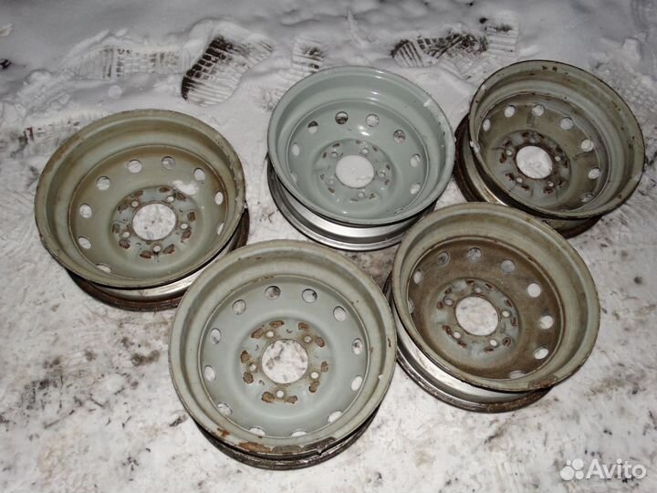 Диски штампы на ниву r16