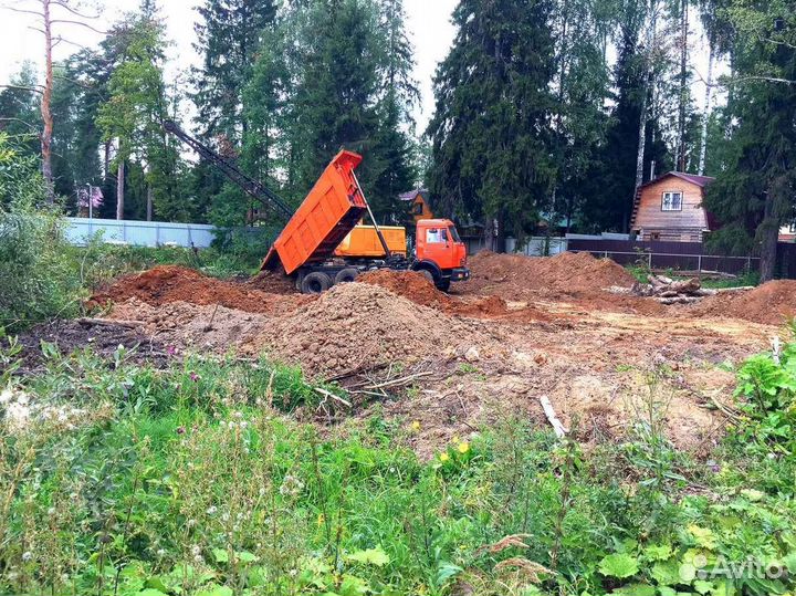 Земля для выравнивания участка.Вывоз снега. Й-5-4