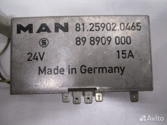 Реле свечей накала MAN 81259020465