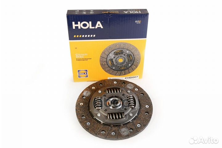 Диск сцепления (серия DTC) hyundai Solaris i20