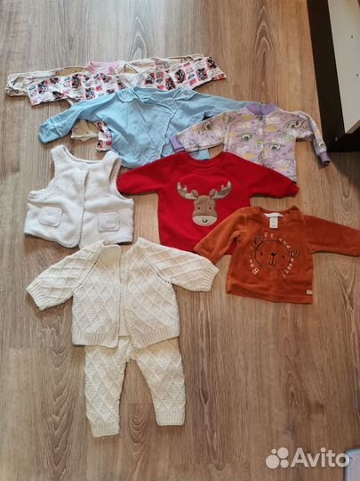 Пакет вещей для новорожденного