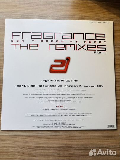 Fragrance – Don't Break My Heart (The Remixes)