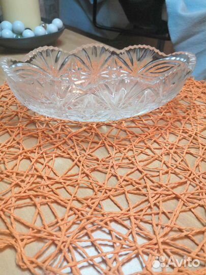 Салатники, конфетницы хрусталь