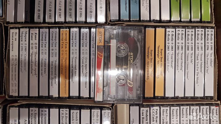 Аудиокассеты TDK Sony Basf