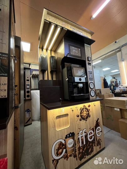 Кофейня самообслуживания Lite с кофемашиной Jetinn