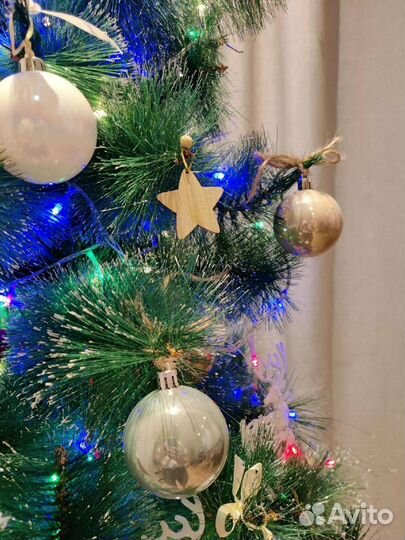 Елка пвх+ юбка из лозы