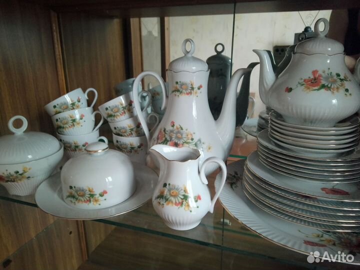 Чайный сервиз Ильменау Германия