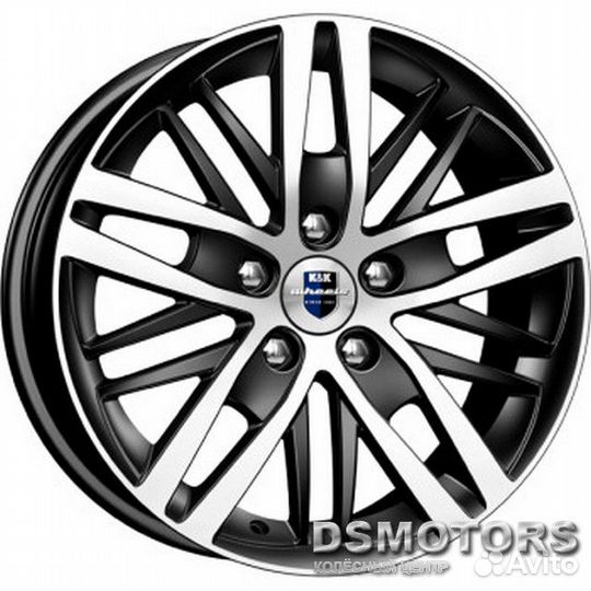 Диски Fencer 7/16 5x100 ET38 d67.1 алмаз чёрный