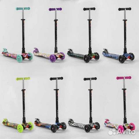 Самокат с усиленной платформой