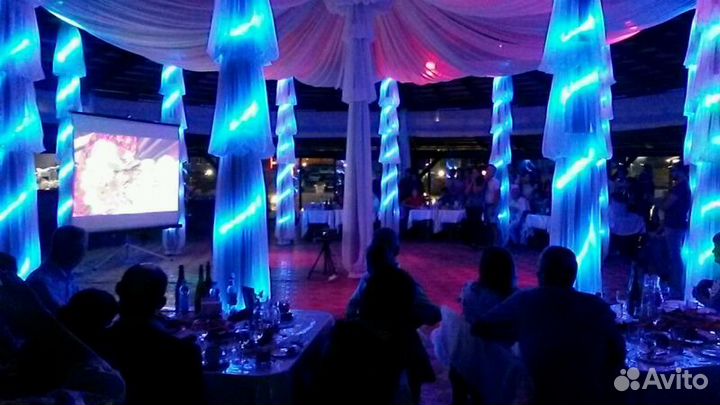 Аренда (прокат) проектора с экраном