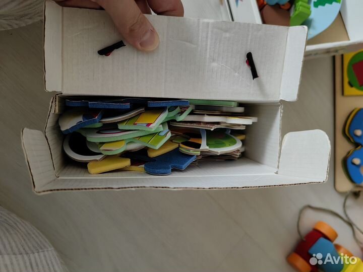 Развивающие деревянные игрушки