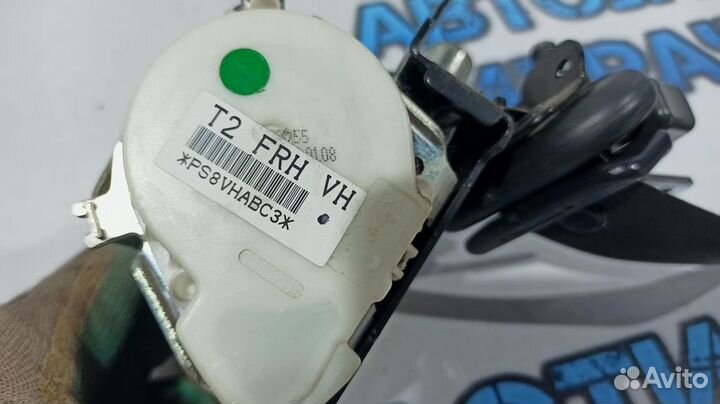 Ремень безопасности правый Chevrolet Aveo T250 96866990. Хэтчбек, 3 двери