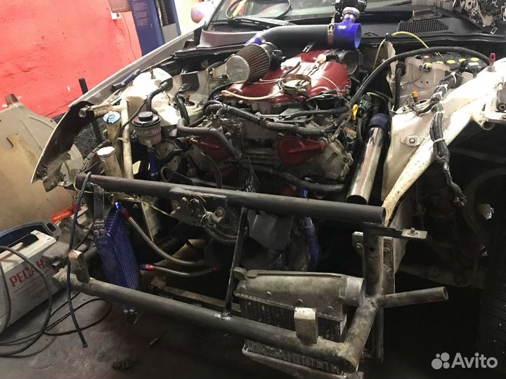 Двигатель vq35de в разбор
