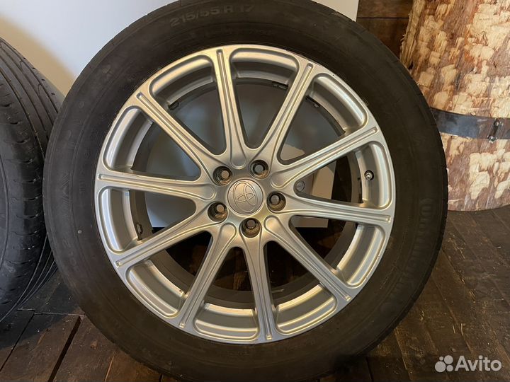 Литые диски r17 тойота