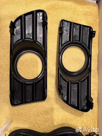 Решетка в бампер птф Мазда BT-50 BT50 2006-2008