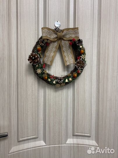 Венок/Рождественский/Новогодний/на дверь